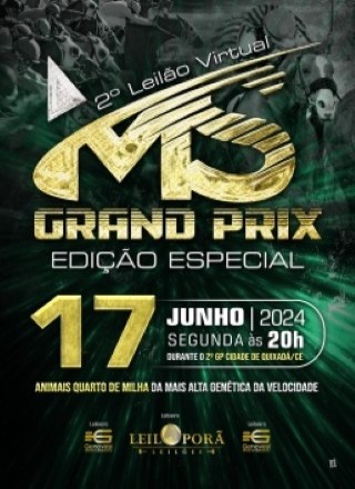 2º LEILÃO VIRTUAL MS GRAN PRIX EDIÇÃO ESPECIAL 