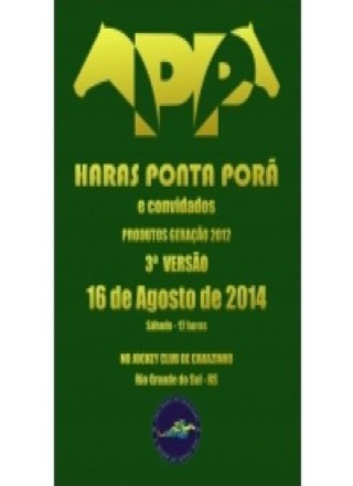 Leilão Haras Ponta Porã e Convidados - 3ª Etapa - 2014 - P.S.I. 