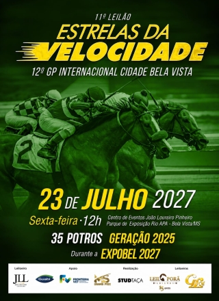 11º LEILAO ESTRELAS DA VELOCIDADE 