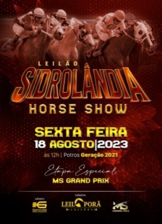 1º LEILAO SIDROLÂNDIA HORSE SHOW 