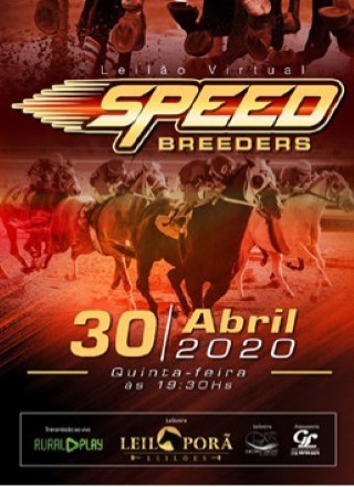 1º LEILAO VIRTUAL SPEED BREEDERS 
