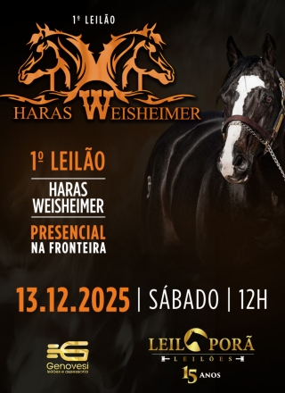 1º Leilão Haras Weisheimer na Fronteira 