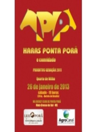 Leilão do Haras Ponta Pora e Convidados (Quarto de Milha) 2013 