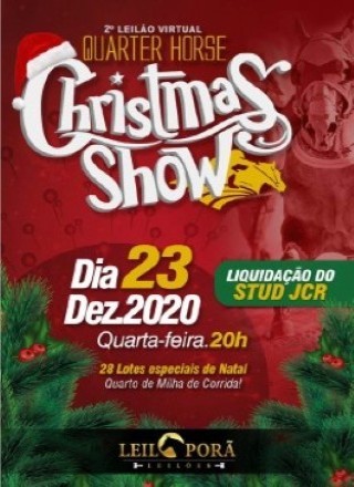 2º LEILÃO VIRTUAL QUARTER HORSE CHRISTMAS SHOW 