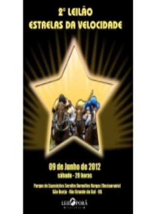 2º LEILÃO ESTRELAS DA VELOCIDADE 2012 