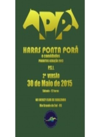 2 Etapa - Leilao Haras Ponta Pora e Convidados PSI 