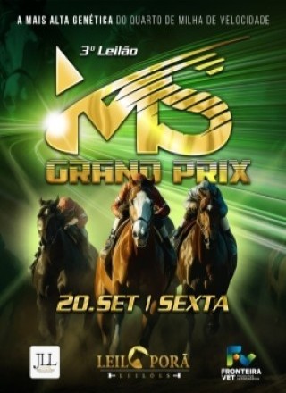 3º LEILÃO VIRTUAL  MS GRAND PRIX 
