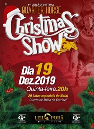 1º LEILÃƒO VIRTUAL QUARTER HORSE CHRISTMAS SHOW 