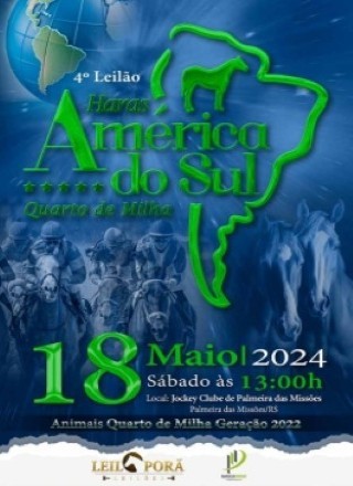 4º LEILÃO HARAS AMÉRICA DO SUL 